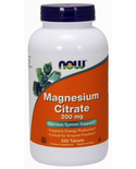 Now Foods NOW Magnesium Citrate 200mg 250 tabs