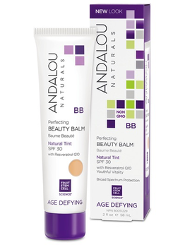 Andalou Naturals Andalou Age Defying Beauty Balm Skin Perfecting Natural Tint SPF 30 58ml