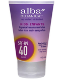 Alba Botanica Alba Kids Sunscreen SPF 40 113g