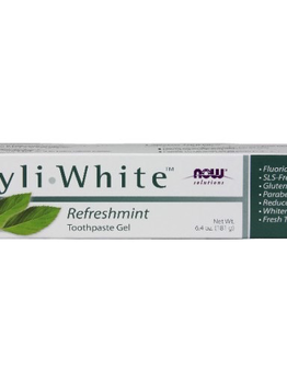 Now Foods NOW Xyliwhite Refreshmint Toothpaste Gel 181g