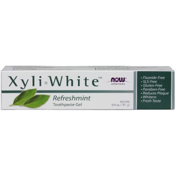 Now Foods NOW Xyliwhite Refreshmint Toothpaste Gel 181g