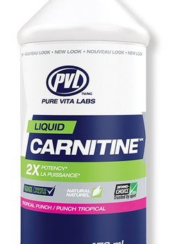 PVL PVL Essentials Liquid L-Carnitine Tropical Punch 473ml
