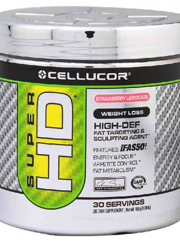 Cellucor Cellucor Super HD Powder Strawberry Lemonade 180g