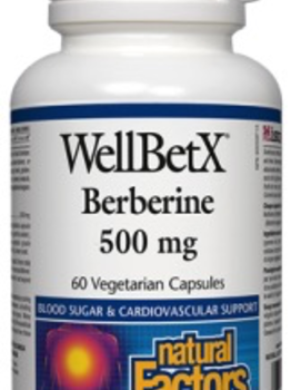Natural Factors Natural Factors WellBetX Berberine 500mg 60 caps