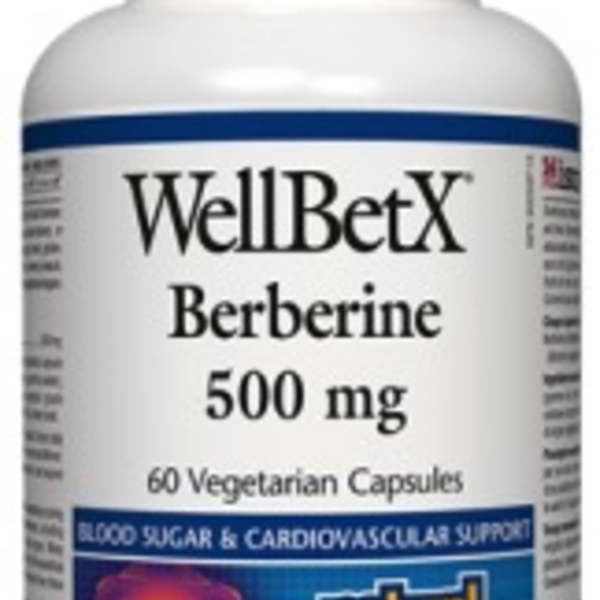 Natural Factors Natural Factors WellBetX Berberine 500mg 60 caps