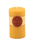 Honey Candles Honey Candles Pure Beeswax 5” Pillar Natural