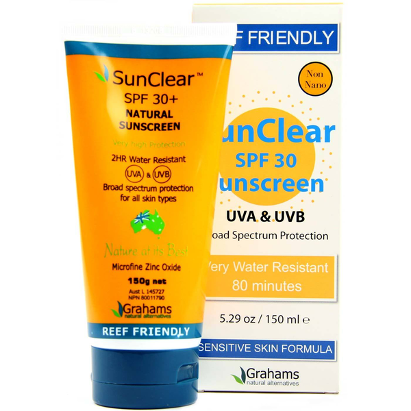 Grahams Natural Grahams Natural SunClear Sunscreen SPF 30 150ml