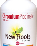 New Roots New Roots Chromium Picolinate 200mcg 100 caps