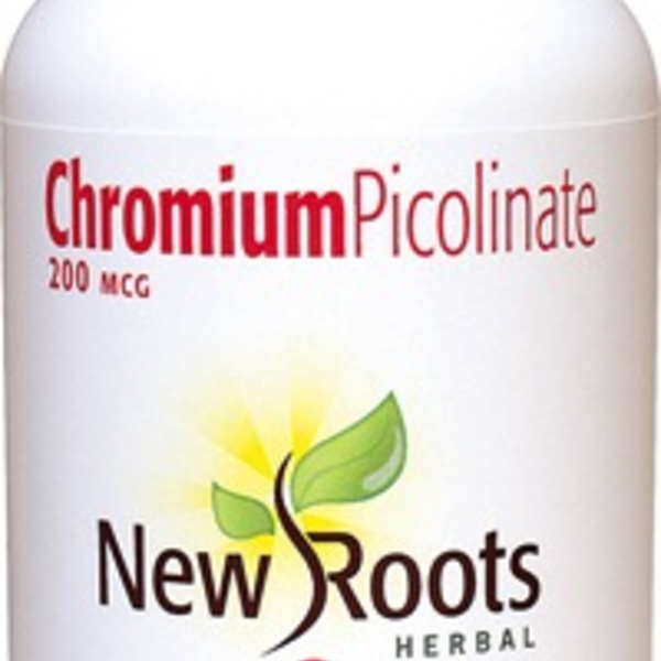 New Roots New Roots Chromium Picolinate 200mcg 100 caps