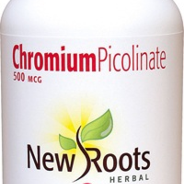 New Roots New Roots Chromium Picolinate 500mcg 100 caps