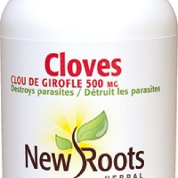 New Roots New Roots Cloves 500 mg 100 caps