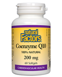 Natural Factors Natural Factors Coenzyme Q10 200 mg 60 softgels