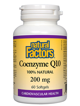 Natural Factors Natural Factors Coenzyme Q10 200 mg 60 softgels