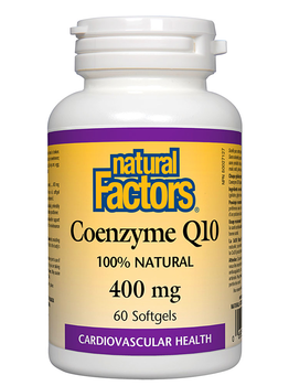 Natural Factors Natural Factors Coenzyme Q10 400 mg 60 softgels