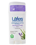Lafes Lafe's Twist Stick Deodorant- Soothe (Lavender and Aloe) 2.5 oz