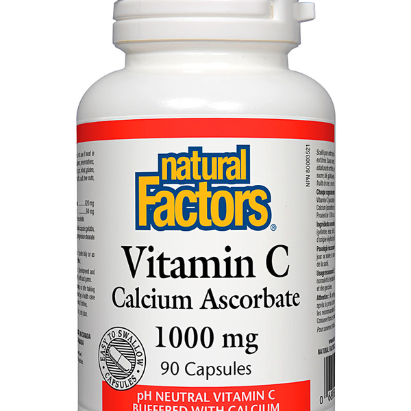 Natural Factors Natural Factors Vitamin C Calcium Ascorbate 1000mg 90 caps