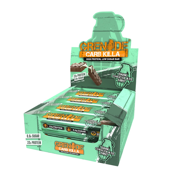 Grenade Carb Killa Grenade Protein Bar Dark Chocolate Mint 12 X 60g