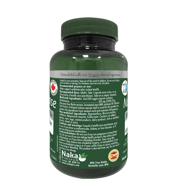 Naka Herbs Naka Platinum Nattokinase 100 mg 75 caps