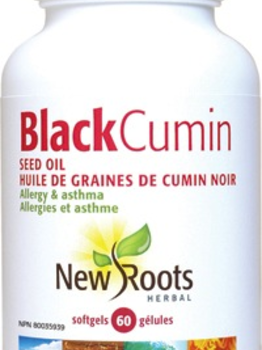 New Roots New Roots Black Cumin Seed Oil 500mg 60 softgels