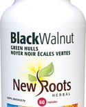 New Roots New Roots Black Walnut Green Hulls 60 caps
