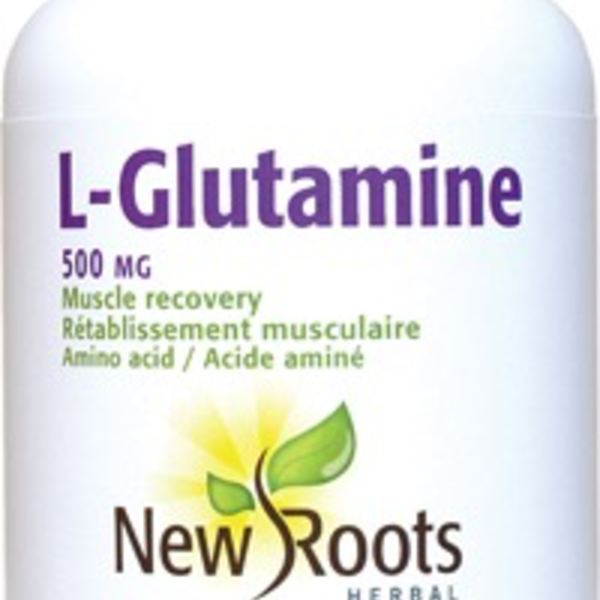 New Roots New Roots L-Glutamine 500mg 120 caps