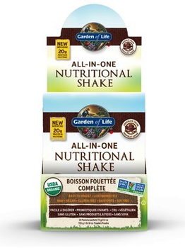 Garden of Life Garden of Life Raw Organic All in One Nutritional Shake Chocolate Cacao 73g