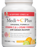 W. Gifford-Jones Medi C Plus Calcium Pwd Citrus 1kg