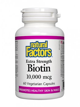 Natural Factors Natural Factors Biotin 10,000mcg 60 caps