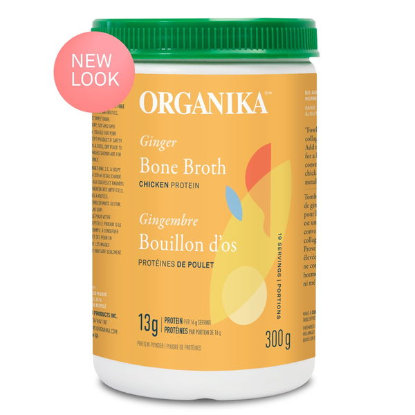 Organika Organika Chicken Bone Broth Protein Powder Ginger 300g