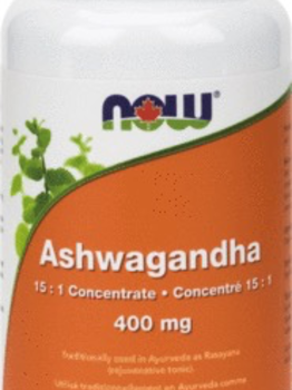 Now Foods NOW Ashwagandha Ext 400 mg 90 Vcap