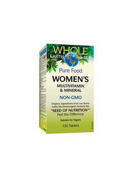 Whole Earth & Sea Whole Earth & Sea Women’s Multivitamin & Mineral 120 tabs