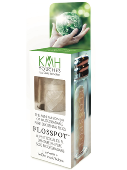 Brush with Bamboo Brush with Bamboo Floss Pot Spool  1 X 40m