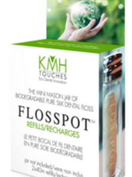 Brush with Bamboo Brush with Bamboo Floss Pot Refills 2 X 40m