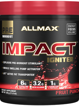 Allmax Nutrition Allmax Impact Igniter Fruit Punch 328g