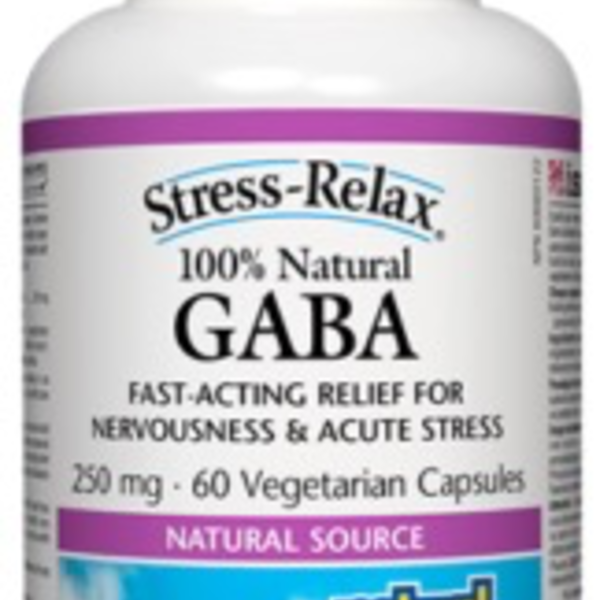 Natural Factors Natural Factors Stress-Relax 100% Natural GABA 250mg 60 caps
