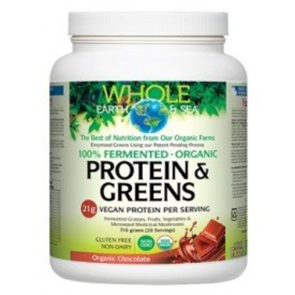 Whole Earth & Sea Whole Earth & Sea Organic Protein and Greens Chocolate 710g