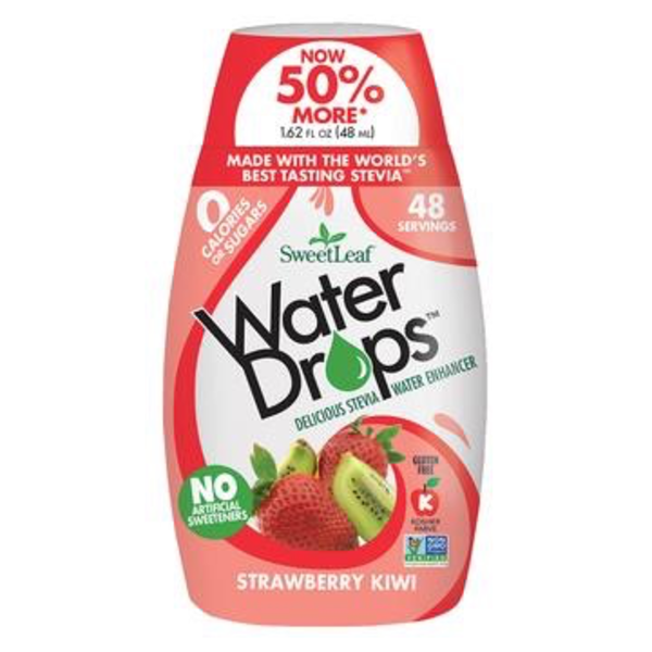 SweetLeaf SweetLeaf Water Drops Strawberry Kiwi 48 ml