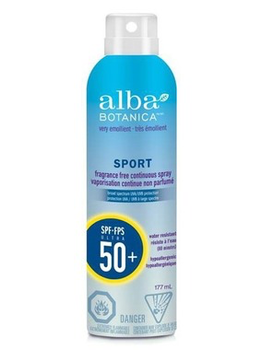 Alba Botanica Alba Sport Sunscreen Spray SPF 50 177ml