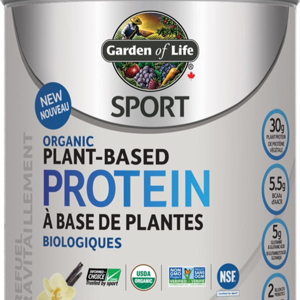 Garden of Life Garden of Life Organic Plant Based Sport Protein Vanilla 806g