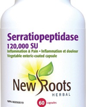 New Roots New Roots Serrapeptase 120,000 SU 60 caps New Roots New Roots Serrapeptase 120,000 SU 60 caps