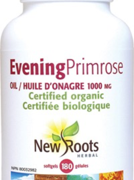 New Roots New Roots Evening Primrose Oil 1000mg 180 softgels