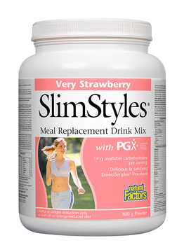 Natural Factors Natural Factors SlimStyles Very Strawberry 800g