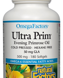 Natural Factors Natural Factors Ultra Prim 500 mg 180 softgels