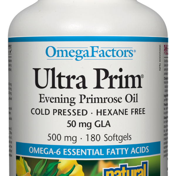 Natural Factors Natural Factors Ultra Prim 500 mg 180 softgels