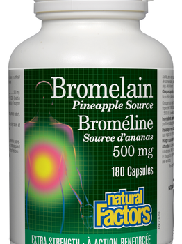 Natural Factors Natural Factors Bromelain 500 mg 180 caps