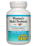 Natural Factors Natural Factors Women's Multi Probiotic with CranRich 120 vcaps