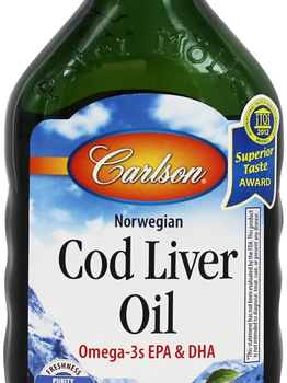 Carlson Carlson Cod Liver Oil 500ml Lemon