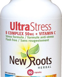 New Roots New Roots Ultra Stress B Complex 50mg + Vitamin C 90 caps