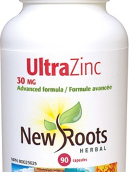 New Roots New Roots Ultra Zinc 30mg 90 caps