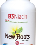 New Roots New Roots Vitamin B3 Niacin 100mg 90 caps